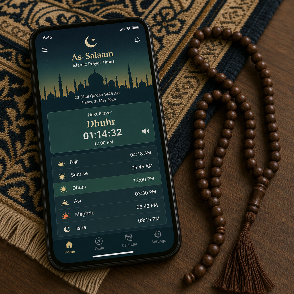 prayer times calculator
